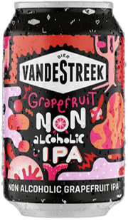vandeStreek Grapefruit Non-Alcoholic IPA blik 33 CL