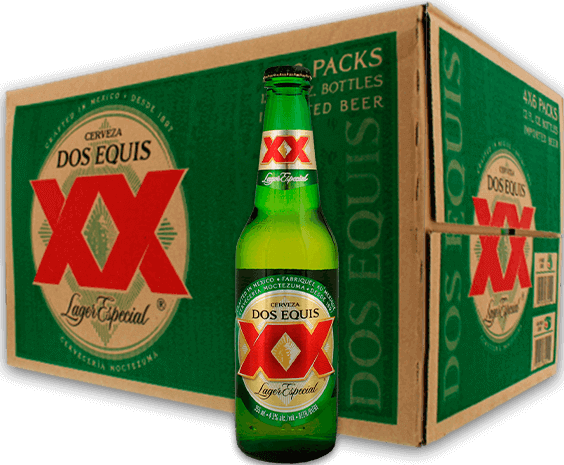 Dos Equis Lager Especial Voordeelverpakking met 24 flesjes van 355ml