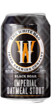The White Hag Black Boar blik 33 CL
