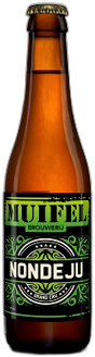 Muifelbrouwerij Nondeju Grand Cru fles 33 CL Muifelbrouwerij Nondeju Grand Cru fles 33 CL