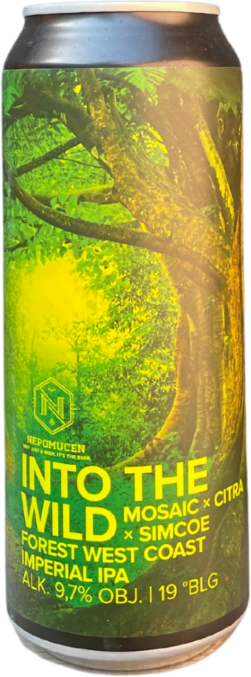 Nepomucen - Into The Wild - West Coast Imperial IPA blik 50cl