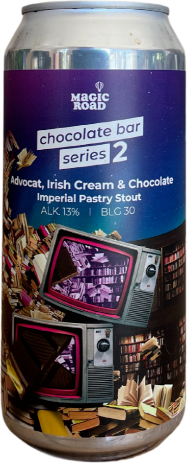 Browar Magic Road - Chocolate Bar Serie 2 - Imperial Pastry Stout blik 44cl