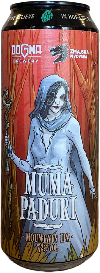 Dogma x Zmajska Muma Paduri APA blik 30cl