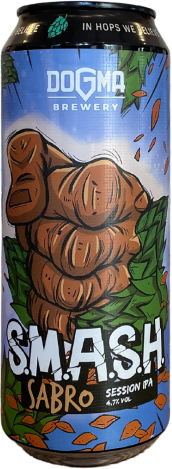 Dogma SMASH Sabro Session IPA blik 50