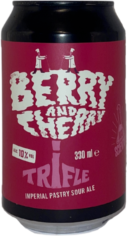 Berry & Cherry Trifle Imperial Pastry Sour Mad Scientist blik 33cl