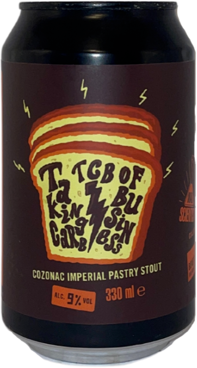 vMad Scientist x Bereta - Taking Care of Business - Imperial Pastry Stout blik 33cl