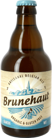 Brunehaut Blanche Bio fles 33cl