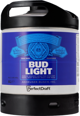 Bud Light PerfectDraft Vat 6L  Bud Light PerfectDraft Vat 6L