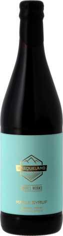 Basqueland Barrel Works Maple Syrup fles 66cl