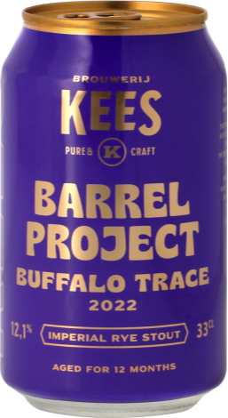 Kees Barrel Project Buffalo Trace 2022 blik 33cl