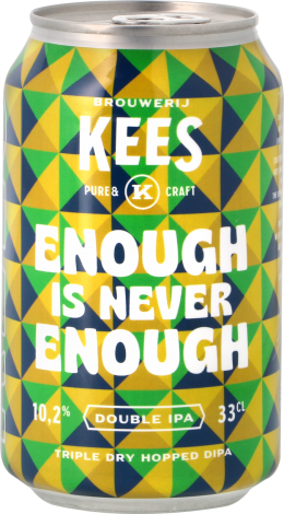 Kees - Enough is never Enough - Bierfles 33 Cl - Brouwerij Kees - Hopt
