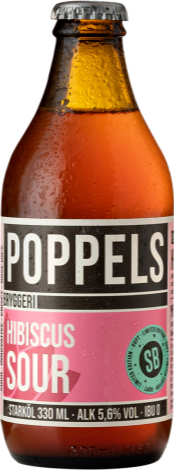 Poppels Hibiscus Sour fles 33cl