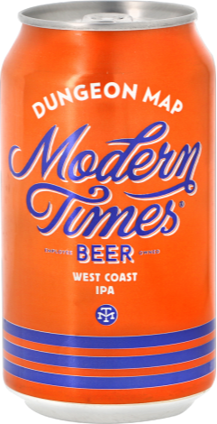 Modern Times Dungeon Map blik 35,5cl
