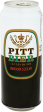 Pitt Bier blik van 50cl Pitt Bier blik van 50cl