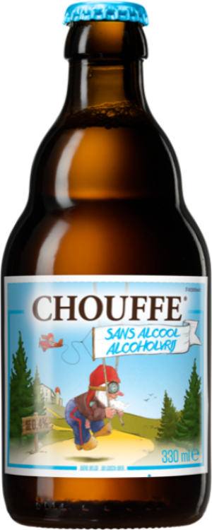 Chouffe alcoholvrij flesje van 33cl Chouffe alcoholvrij flesje van 33cl