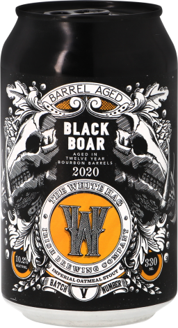 White Hag Black Boar Barrel Aged Batch V (2020) blik 33cl