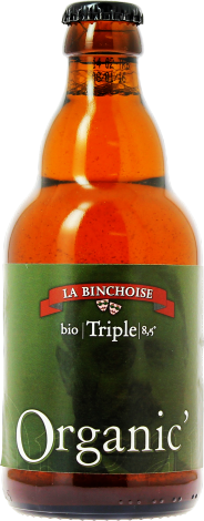 La Binchoise Organic Bio Triple fles 33cl