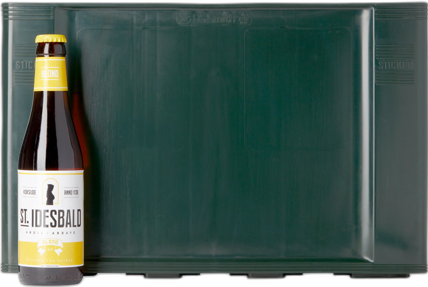 St. idesbald Blond krat met 24 flesjes van 33cl St. idesbald Blond krat met 24 flesjes van 33cl