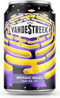 vandeStreek Mosaic Maze blik 33 CL