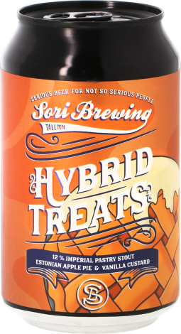 Sori Hybrid Treats Vol 3 : Estonian Apple Pie Vanilla Custard blik 33cl