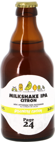 Page 24 Milkshake IPA Sicilia Lemon fles 33cl
