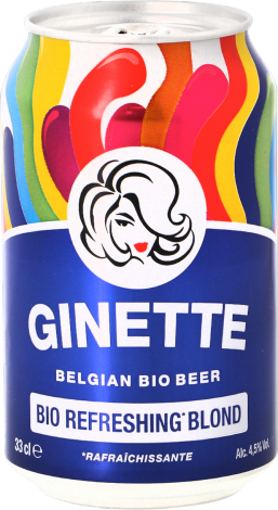 Ginette Refreshing Blonde blik 33cl x12