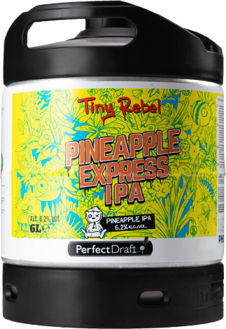PerfectDraft Tiny Rebel Pineapple Express IPA 6L Vat