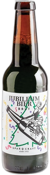 Spar jubileumbier flesje van 33cl