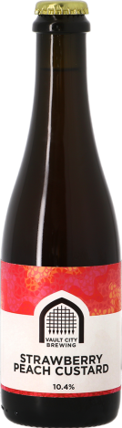 Vault City Brewing Strawberry Peach Custard fles 37,5cl