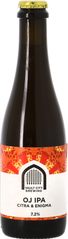 Vault City Brewing OJ IPA Citra Enigma fles 37,5cl