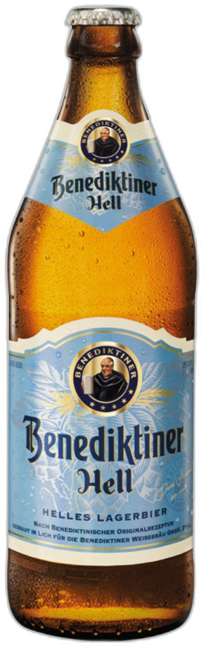 Benediktiner Lager bier fles 50cl