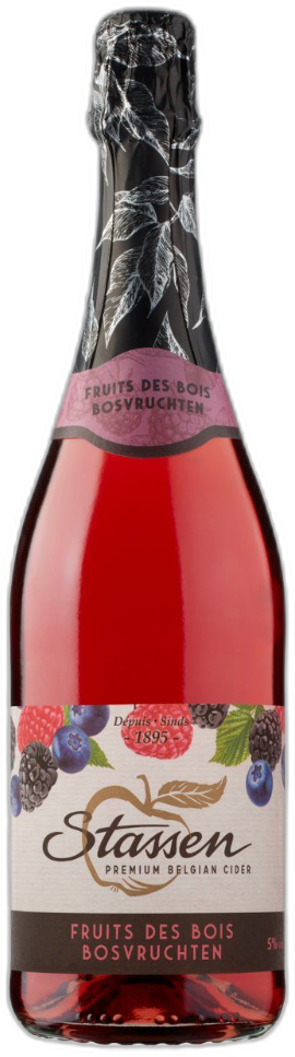 Stassen Cidre Fruits Des Bois Fles 75cl