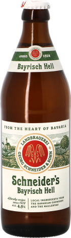Schneider's Bayrisch Hell fles 33cl