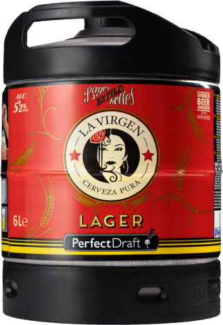 La Virgen Madrid Lager Perfect Draft Vat 6L