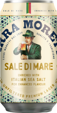 Birra Moretti Sale di Mare blikje van 33cl