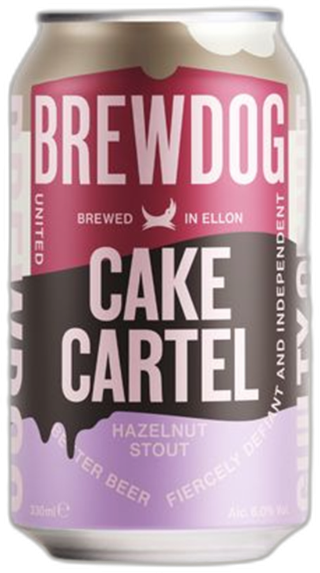 BrewDog Cake Cartel blikje van 33cl