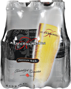 Keizerskroon sixpack met petflesjes van 33cl