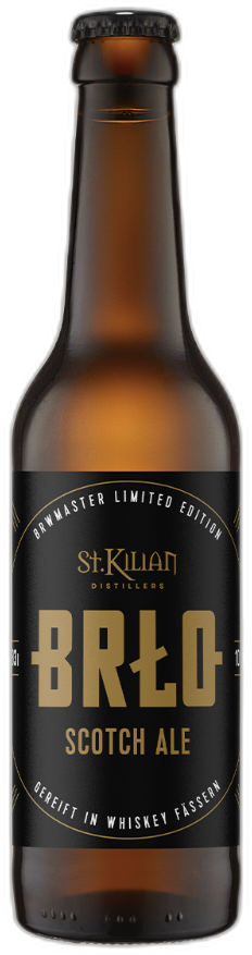 BRLO x St. Killians Barrel Aged Scotch Ale flesje van 33cl