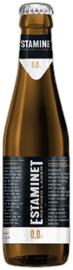Estaminet Refined Lager 0.0% flesje van 25cl
