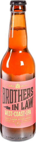 Brothers in Law West Coast IPA flesje van 33cl