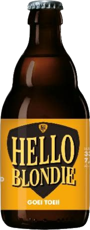 Hello Blondie bier flesje van 33cl