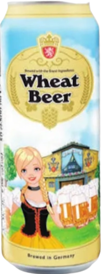 Perlenbacher Wheat Beer blik van 50cl