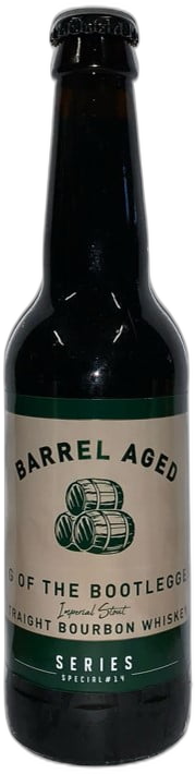 Smokkelaar Imperial Stout BA George Remus Bourbon flesje van 33cl