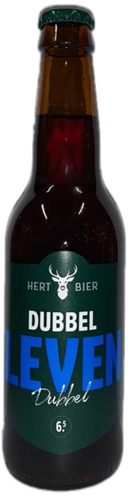 Hert Dubbel Leven flesje van 33cl