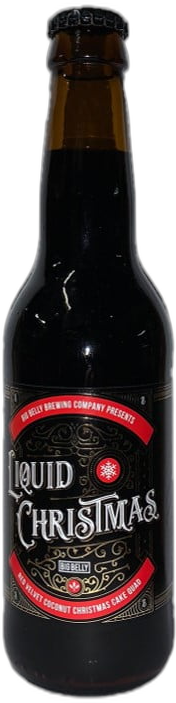 Big Belly Liquid Christmas flesje van 33cl