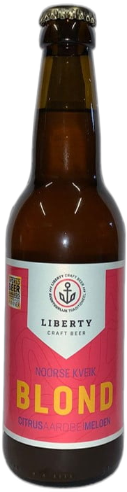 Liberty Noorse Kveik Blond flesje van 33cl