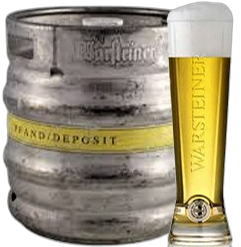 Warsteiner Bier fust 30L