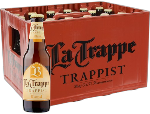 La Trappe Blond Krat 24x33cl La Trappe Blond Krat 24x33cl