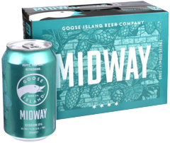 Goose Midway IPA sixpack met blikjes van 33cl Goose Midway IPA sixpack met blikjes van 33cl