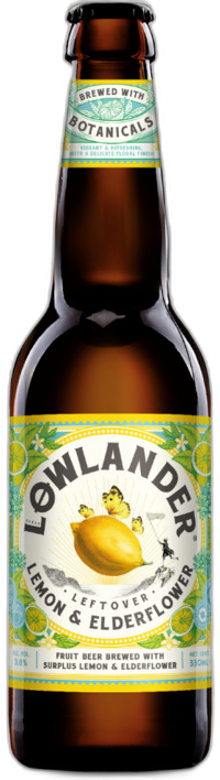 Lowlander Lemon Elderflower fles van 33cl